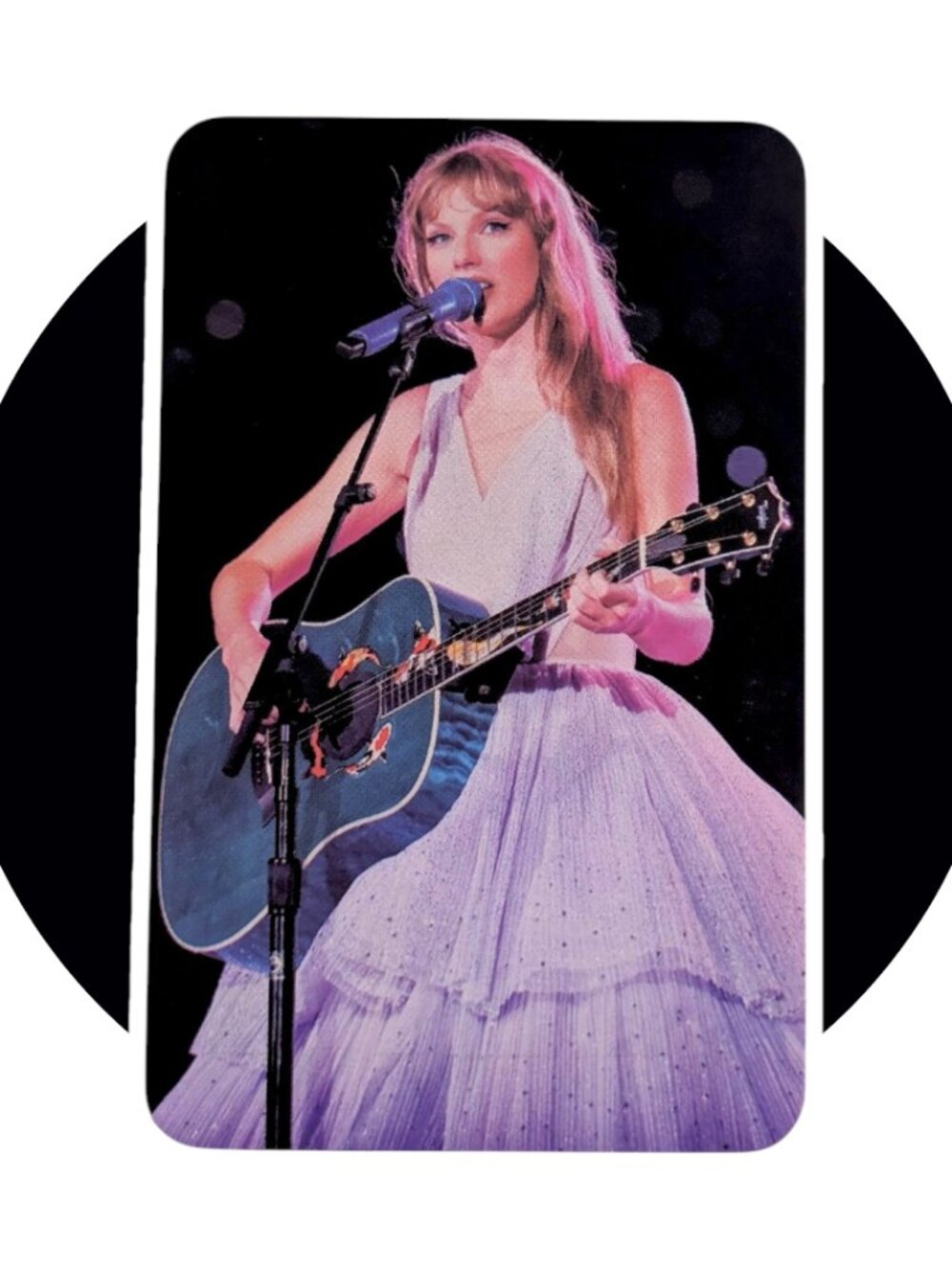 Taylor Swift Photo Trading Card (SS71): Speak Now, The Eras Tour, 3.25 in.